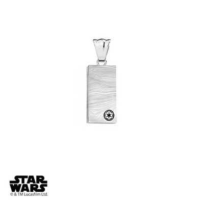 STAR WARS Beskar Ingot Pendant Necklace Mandalorian Licensed Charm