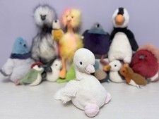 Jellycat sehr seltene Silbe im Ruhestand Schw...