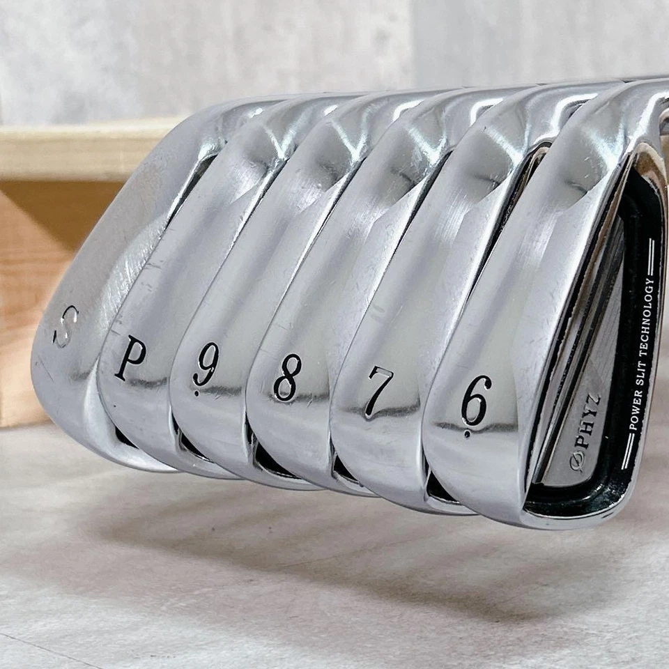 BRIDGESTONE PHYZ Irons #6-9,Pw,Sw(6Clubs)/PZ-5041/Flex:Regular/ Iron set - Image 4 of 4