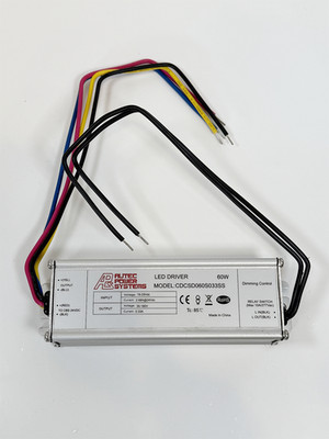 Autec 60W LED Driver 24V DC to 180V DC 330mA Constant Current Boost Dimmable COB