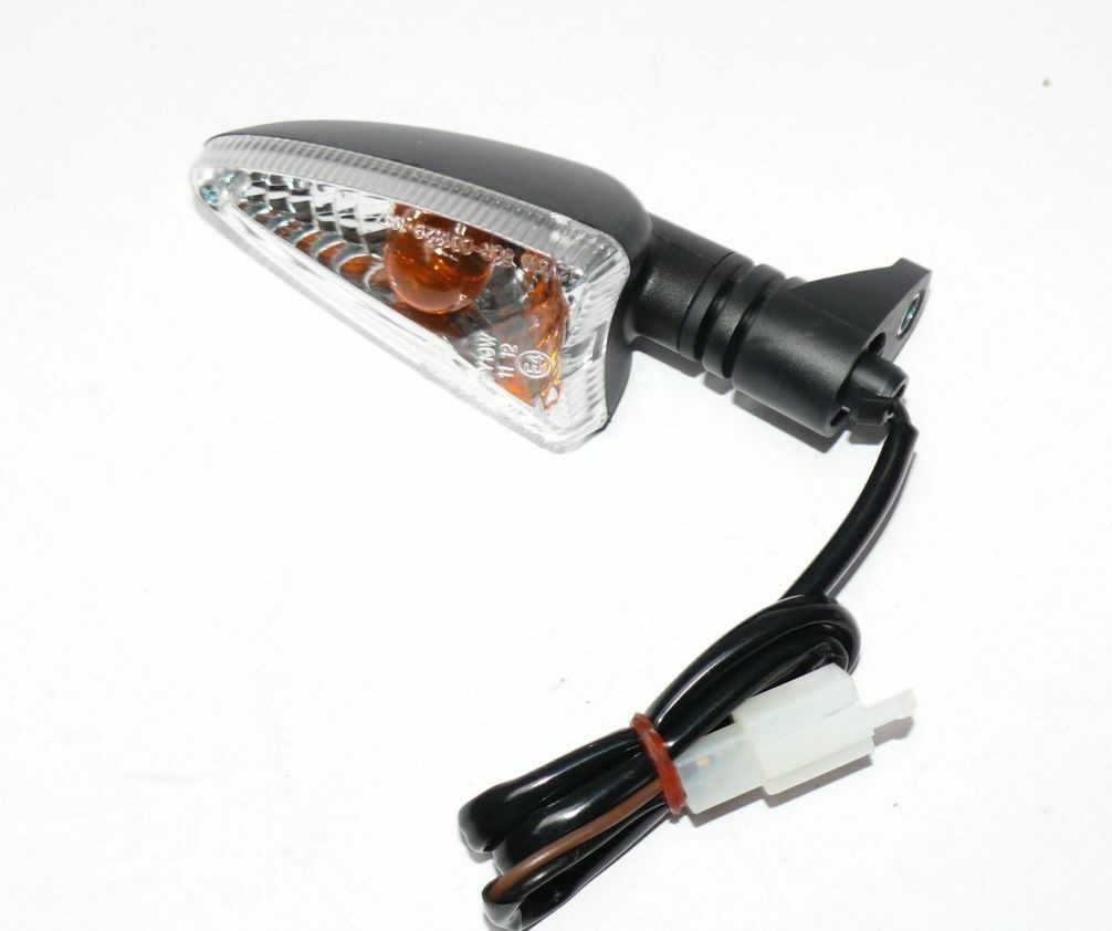Clignotant avant droit étanche à ampoule halogène pour Triumph et Aprilia