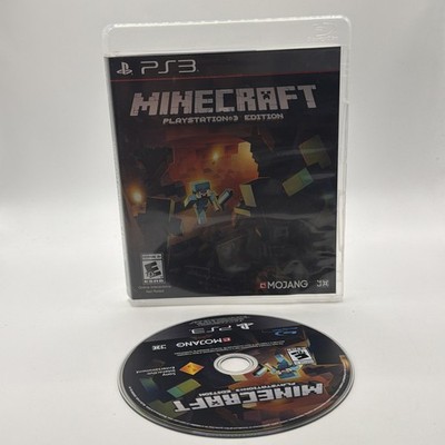 Minecraft -- PlayStation 3 Edition (Sony PlayStation 3, 2014) PS3 Tested