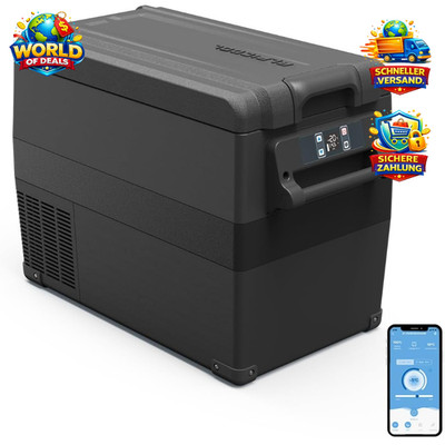 Kühlbox Kompressor 40L 12V tragbar -20  bis 20  für Auto Camping Lkw Boot