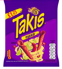 Takis Fuego 21 x 55g FAST AND FREE DELIVERY