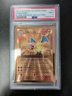 Pokémon Celebrations Charizard Gold Metal Card #4/102 25th Anniversary PSA 9