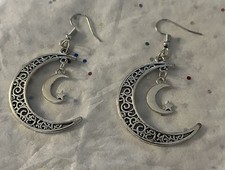 Moon And Star Earrings