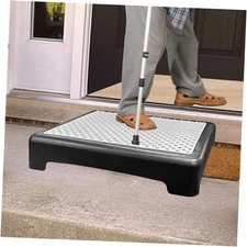 Mobility Step Stool, 3.3 Inch Height Portable One Step Stool for Plastic