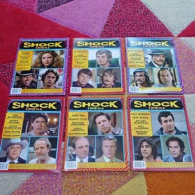 Shock Cinema Magazines Job Lot New Excellent Condition Six Issues Cult Film