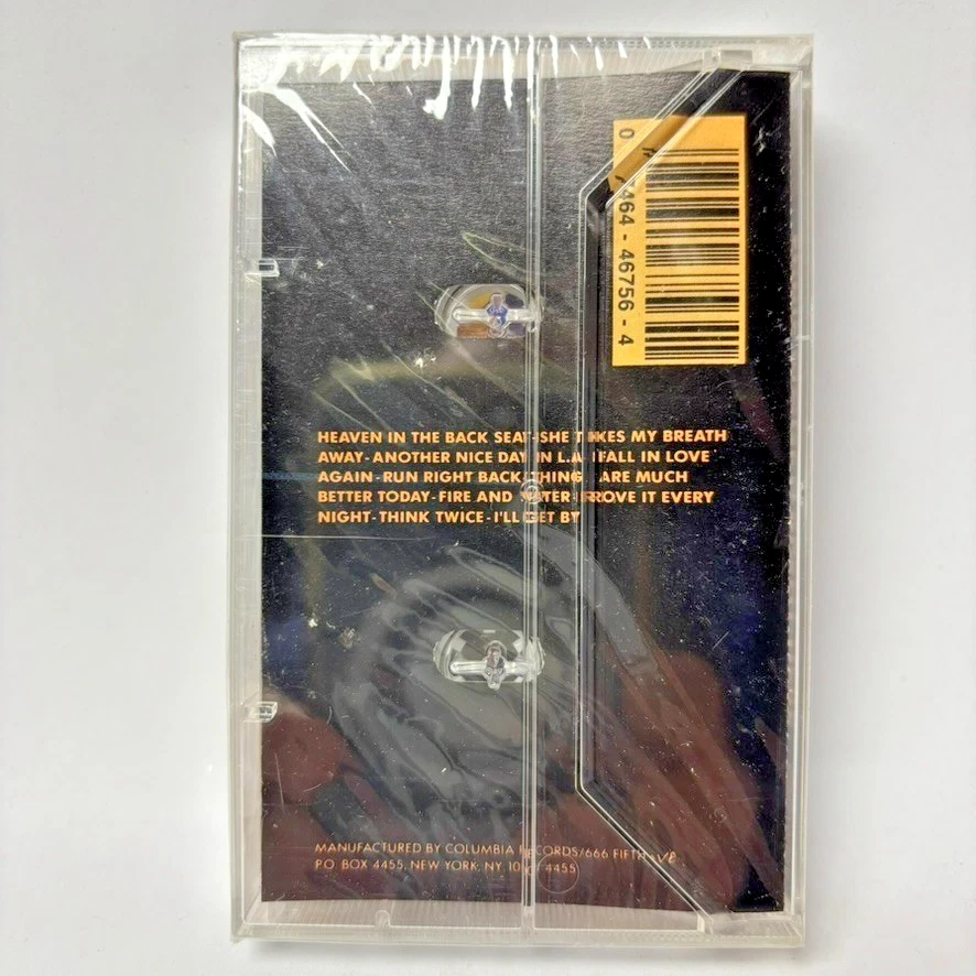 Eddie Money - Right Here - 1991 Cassette - Mint, SEALED w/Hype Sticker - Image 3 of 3