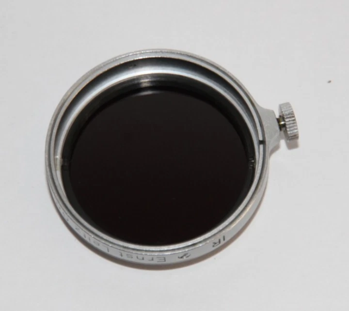 E.Leitz Wetzlar Leica IR  FEOOG   A36 36MM Clamp On Filter Chrome Ring - Image 3 of 4