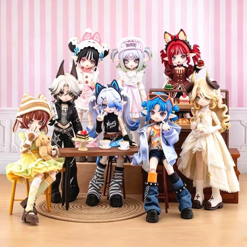 Sparkjoy Echo Bond Series Confirmed Box 1/8 BJD Dressable Action Figures Gift - product listing photo