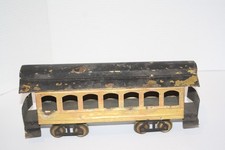 Vintage Carlisle Finch Brass Passenger Coach Car Train Free Ship Vintage Carlisle Finch Brass Passenger Coach Car Train Free Ship