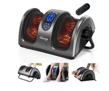 TISSCARE 212 Shiatsu Massage Foot Massager Machine - Upgrade Gray