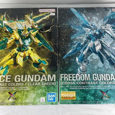 MG Freedom Gundam ver.2.0 & Justice Gundam CROSS CONTRAST COLORS