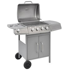 Image of Gas Barbecue Grill 4+1 Cooking Zone Outdoor Garden BBQ Multi Colours vidaXL