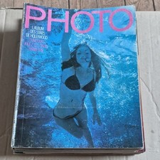Lot De 12 Magazines PHOTO Année Diverse