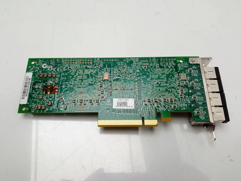 IBM QLogic 4 Port 8Gbps Fibre Chanel Low Profile HBA QLE2564L-IBMP - Image 4 of 4