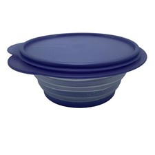 Tupperware Purple Round Food Storage Container 950ml 4c 5453A-5 Made in USA