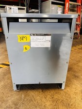Square D Transformer (Used) Cat:25S7HIS, 25KVA, 208-120/240V, 1Ph, Nema1, 60Hz