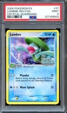 PSA 9 Lombre 37/100 Reverse Foil Stamped Crystal Guardians Pokemon Card MINT on eBay