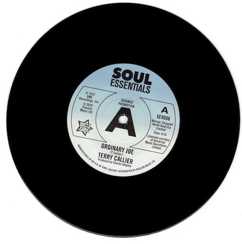 TERRY CALLIER Ordinary Joe / JERRY BUTLER.. New Northern Soul DEMO 45 7"" *Listen