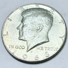 1968-D Kennedy Half Dollar 40% Silver, Circulated Coin #7194