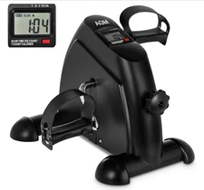 AGM Mini Exercise Bike, Under Desk Pedal Exerciser for Arms & Legs W/LCD Display