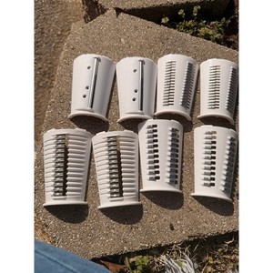 Progressive International Mandoline Slicer 8 Blade Replacement Set with Case