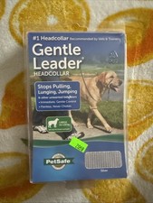 PetSafe Gentle Leader Headcollar Silver Color Stops Pulling, Lunging, Etc. New 