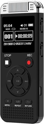Digital Voice Recorder 32GB, Voice Activated Audio Recorder with Playback, HD