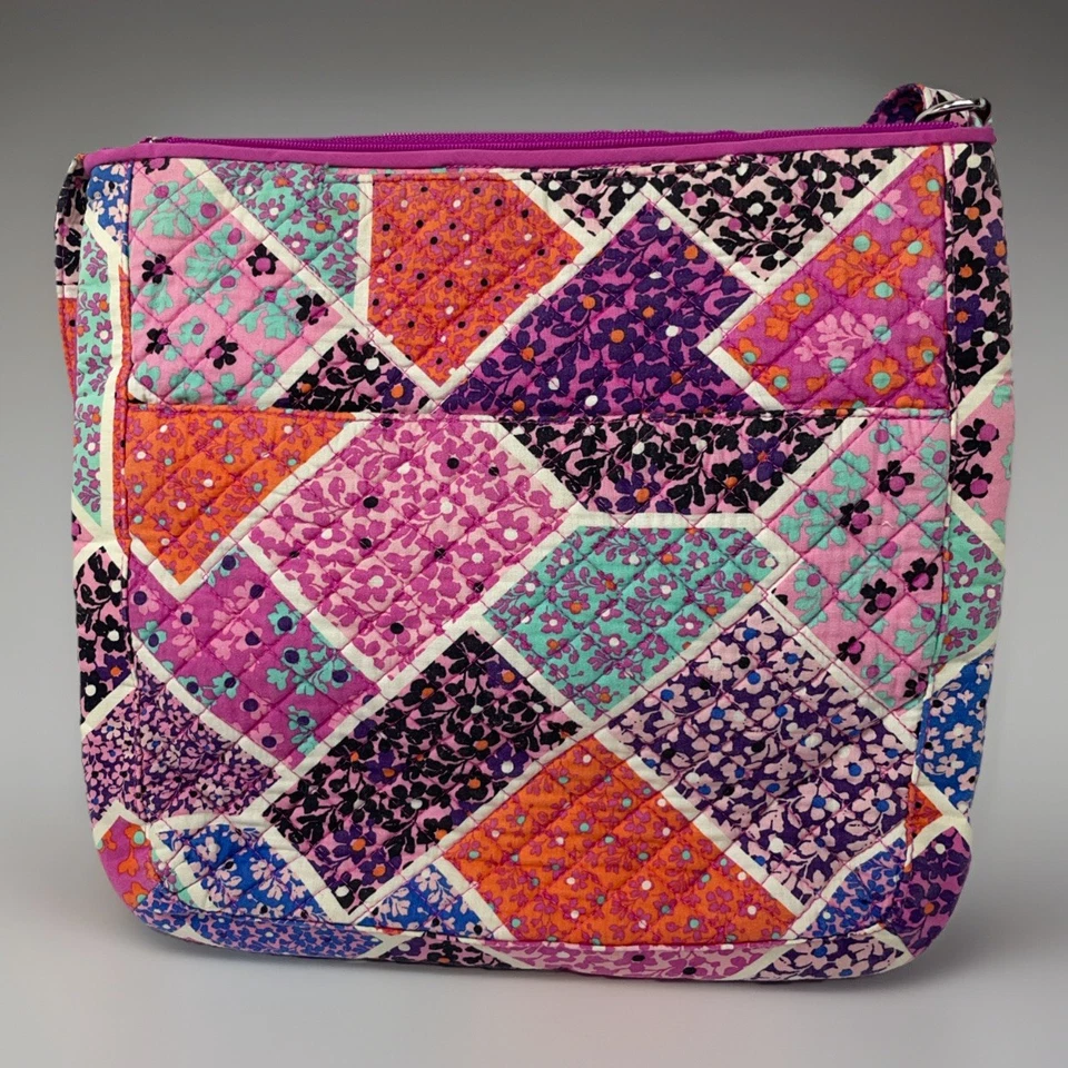 Vers Bradley Adj. 11”-23” Crossbody Mailbag  In Modern Medley 12.5”x11.5”x2.5” - Image 2 of 4