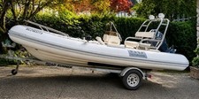 Novurania dl550 18'5" RIB, Tender, Inflatable boat, 115hp Yamaha