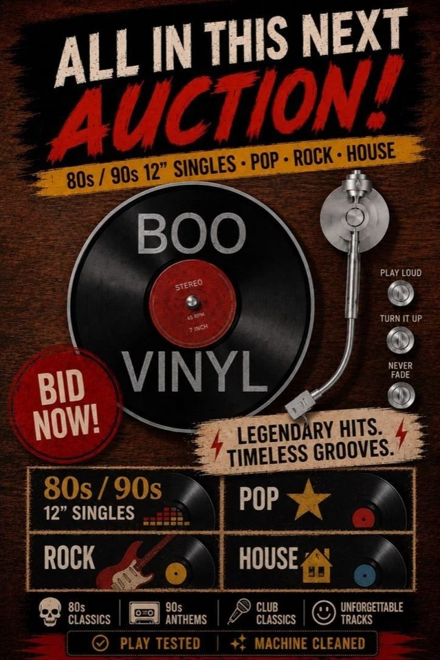 VINYL RECORD SALE ALL GENRES ALL IN GREAT CONDITION