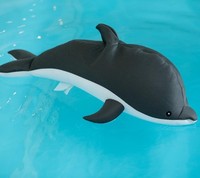 Stoff Schwimmtier Wasserspiel Wasserspieltier Delfin Westmann 40X102X36Cm