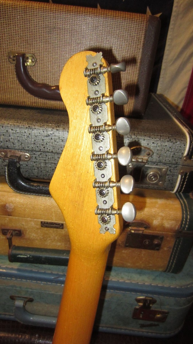 1965 Hofner Galaxie 176 Sunburst w Original Funky Cool Gig Bag | eBay