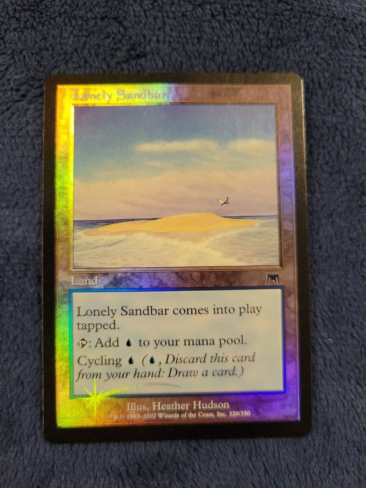 MTG Magic - Lonely Sandbar - FOIL Onslaught 320/350 NM