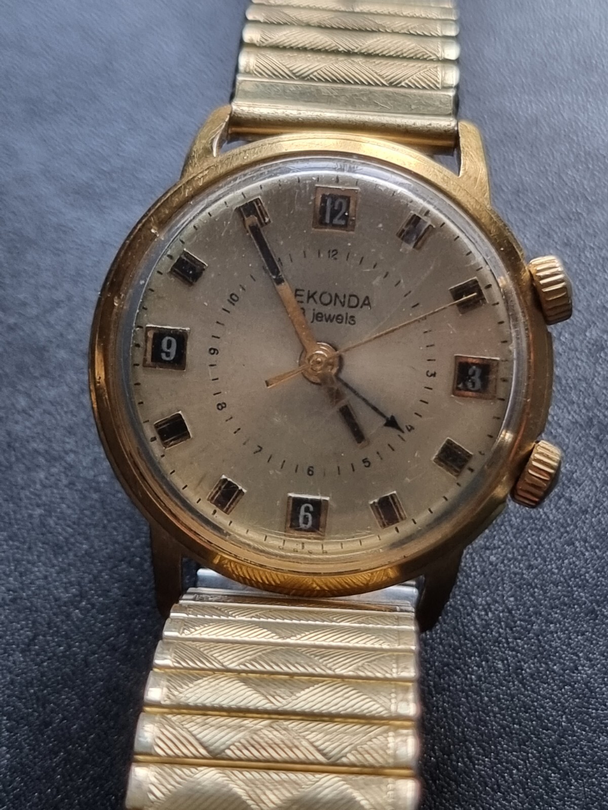 Beautiful Working Mens Vintage Sekonda Mechanical Alarm Watch eBay