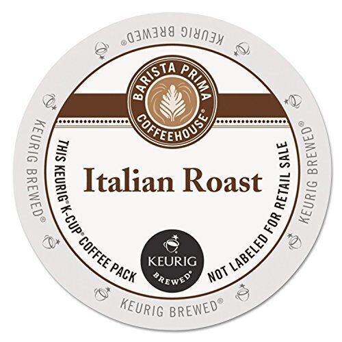 Barista Prima Coffeehouse 6614 Italian Roast K-Cups Coffee Pack, 24/box