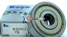 KOYO 6300 ZZ C3 Deep Groove Ball Bearing, Metal Shielded 10x35x11 mm