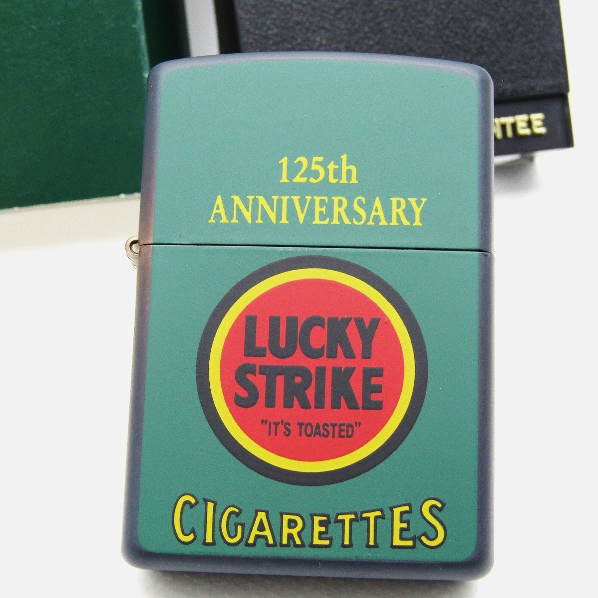 コレクション zippo.LUCKY.STRIKE.125th.ANNIVERSARY Lucky Strike 125th Anniversary Zippo Oil Lighter 1997 MIB Rare | eBay