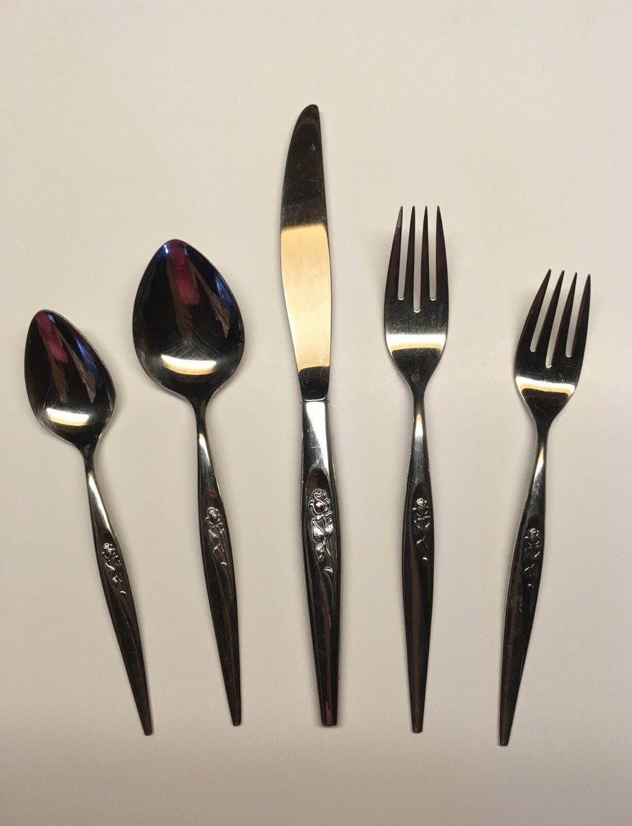 Sears Roebuck Gentle Rose Tradition Stainless Flatware – Choice | eBay