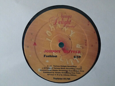 Johnny Glitter - Fashion + Ace + Biological Food - 12'' Vinyl Maxi - ohne Hülle