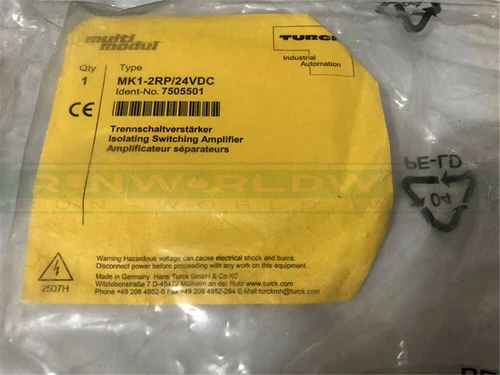 1PC NEW FOR Turck safety barrier MK1-2RP/24VDC