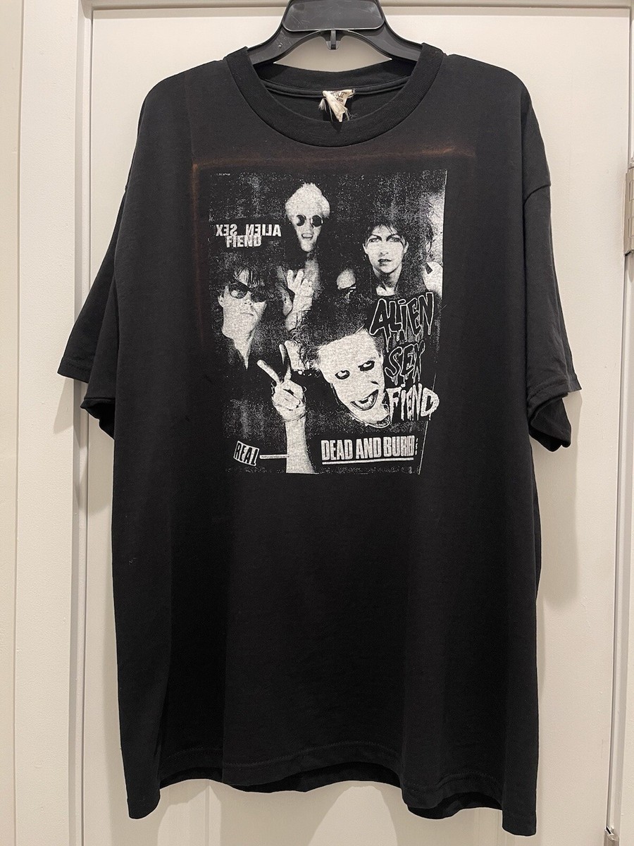 Vintage Alien Sex Fiend Shirt Late 90's Band Promo Gothic Vintage Alien Sex Fiend Shirt Late 90's Band Promo Gothic