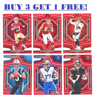 2023 Panini Rookies & Stars RED PARALLELS (BUY 3 GET 1 FREE) You Pick/Choose