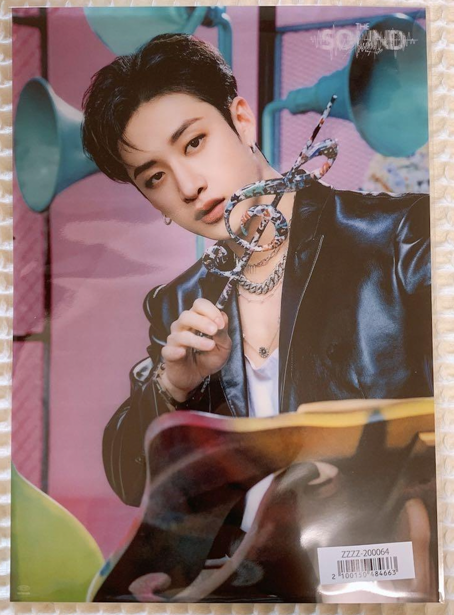 Stray kids Bangchan THE SOUND Official Photo card POB FC Fanclub