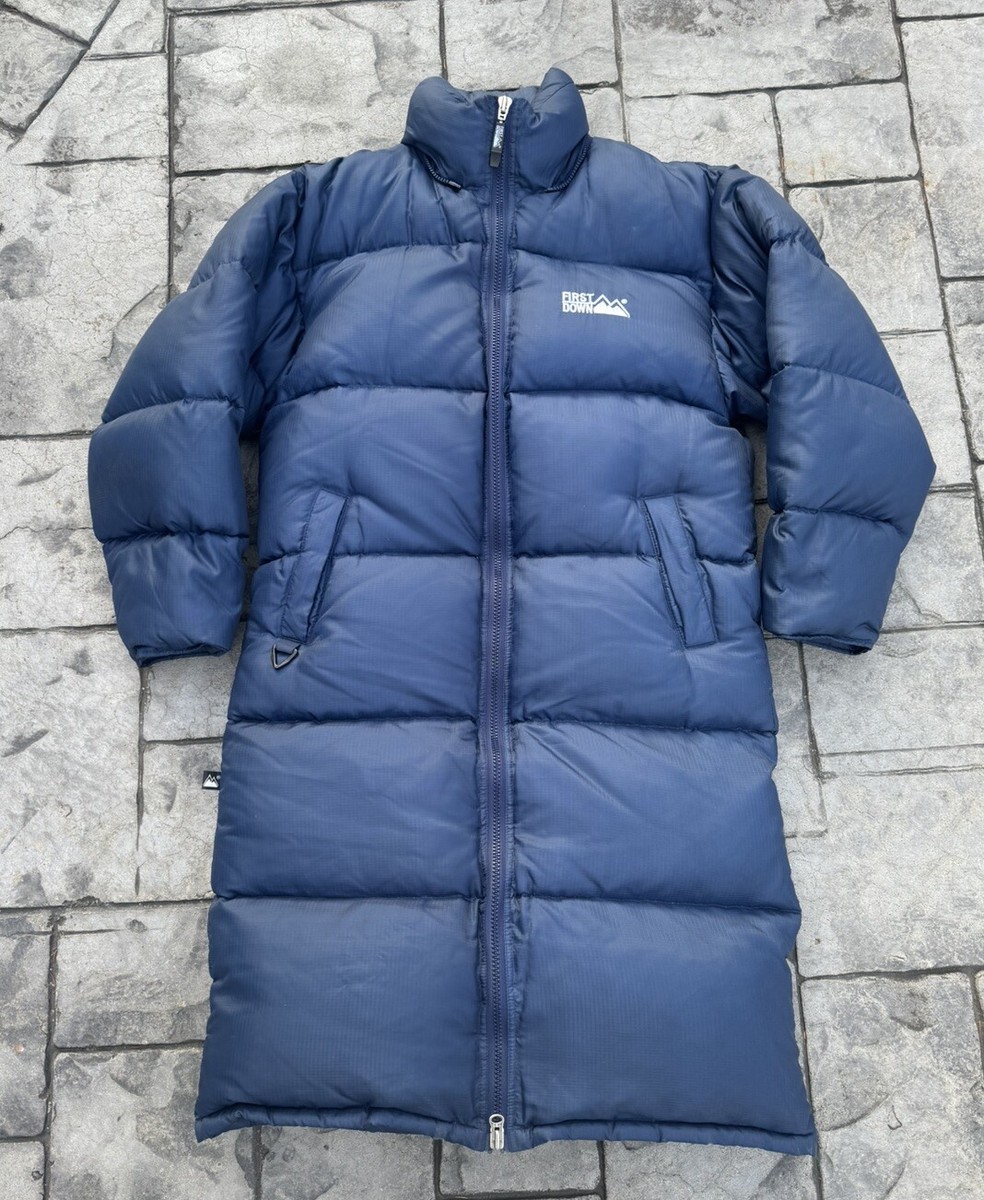 First Down Exploration Gear Duck Down Parka Jacket Size Small | eBay 