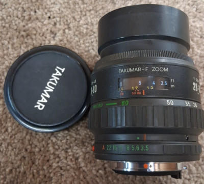 Taukmar F Zoom 28-80mm f/3.5-4.5 Camera Lens