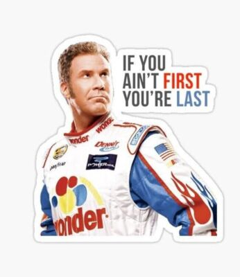 #ad #ad Ricky Bobby Talladega Nights Sticker Decal $3.63