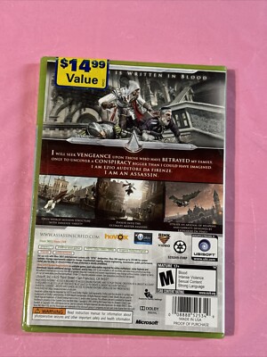 Assassin's Creed II White Édition - XBox 360 - Jeu, figurine et boite